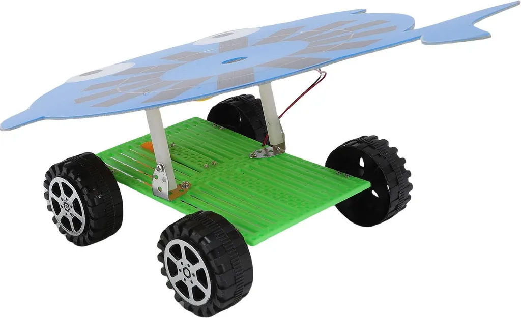 Mini Auto Solare 5W Pannello Monocristallino - Kit Scienza per Bambini - 3
