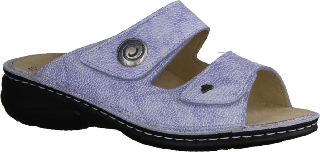 Finn Comfort Colina Damenschuhe, Pantolette, Leder, Blau, Produktbild 