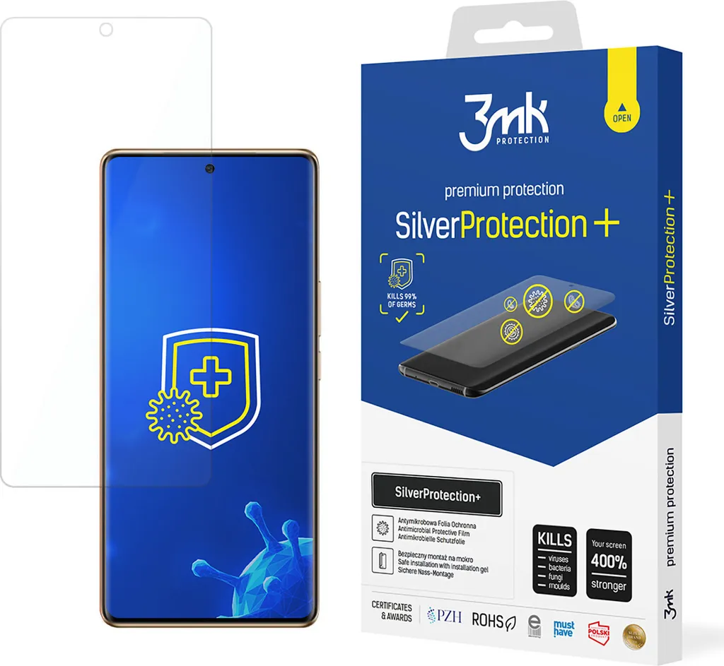 Pellicola 3Mk SilverProtection+ per Vivo Y200 V2343A | Anti-Shock 400%