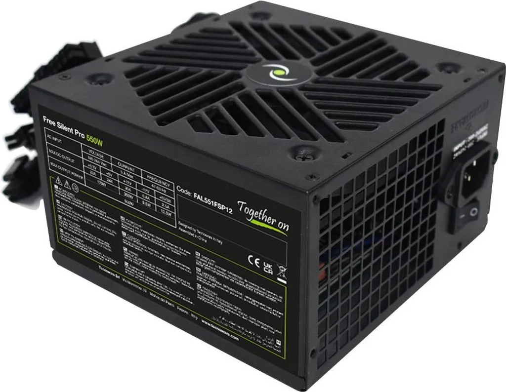 Alimentation PC 550W Tecnoware FAL551FSP12 pour Bureautique et Multimédia