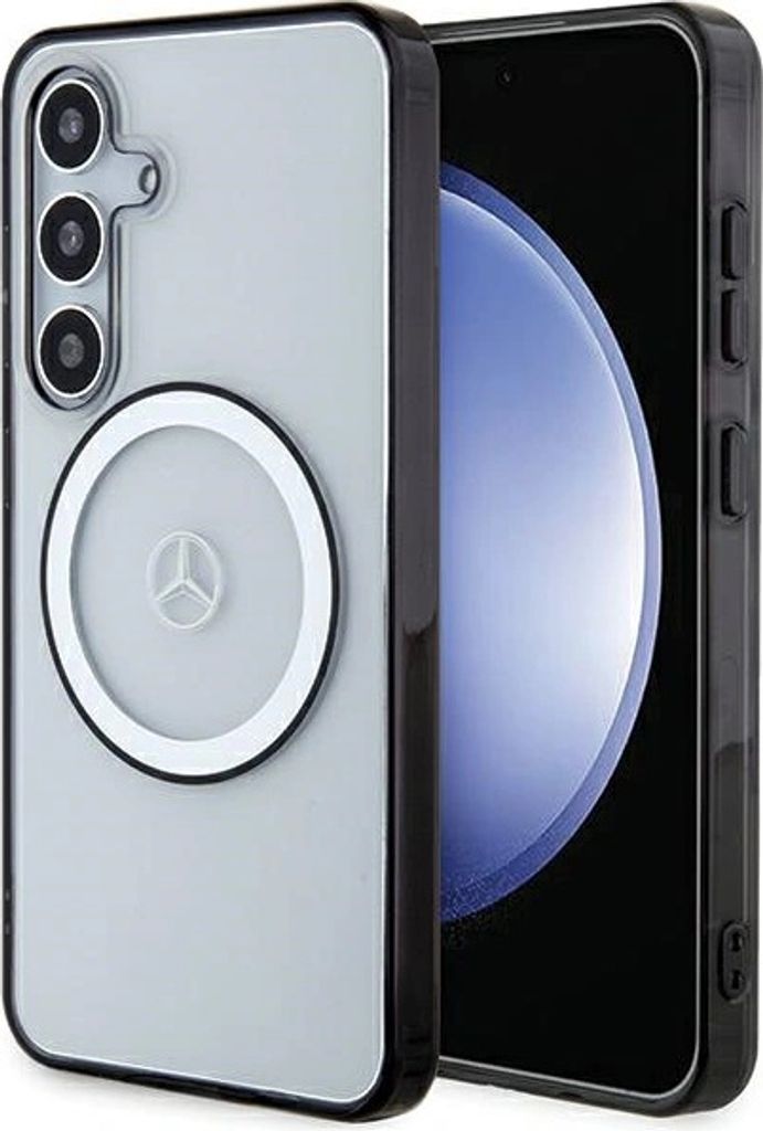 Mercedes MEHMS24S23HUOKC S24 S921 transparent hardcase Printed logo MagSafe Schutzhülle