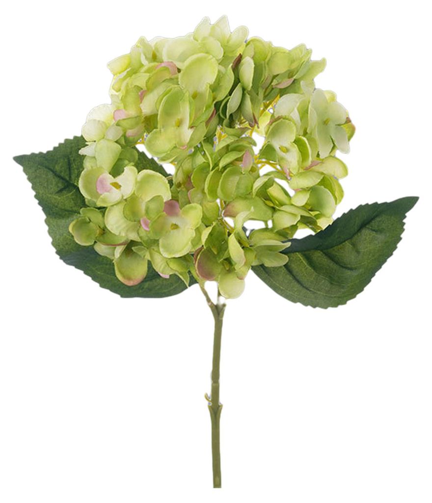Künstliche Hortensienblüten, künstliche Hortensienblüten mit Stiel, UV-beständige Kunstblumen für den Außenbereich, Vase, Brautsträuße, Ti...