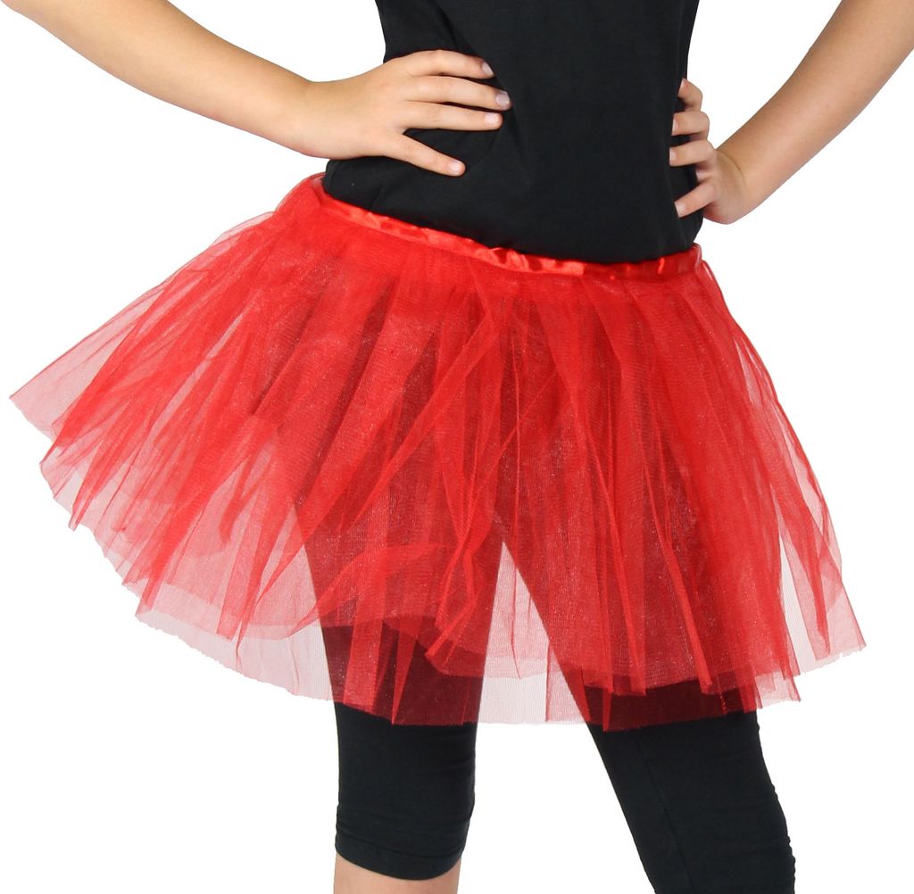 Tütü Tutu rot für Kinder ca. 30cm Produktbild 