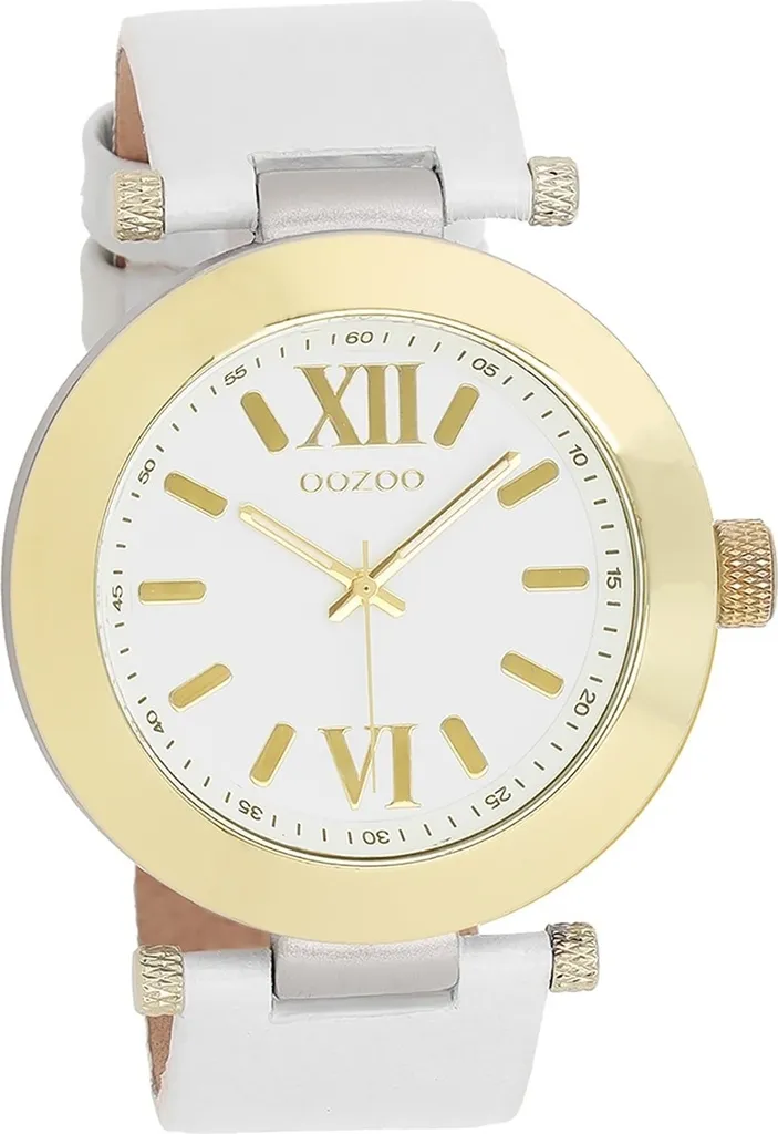 Oozoo Orologio Vintage Uomo Pelle Bianco D2UOC5756A | Prezzo Speciale