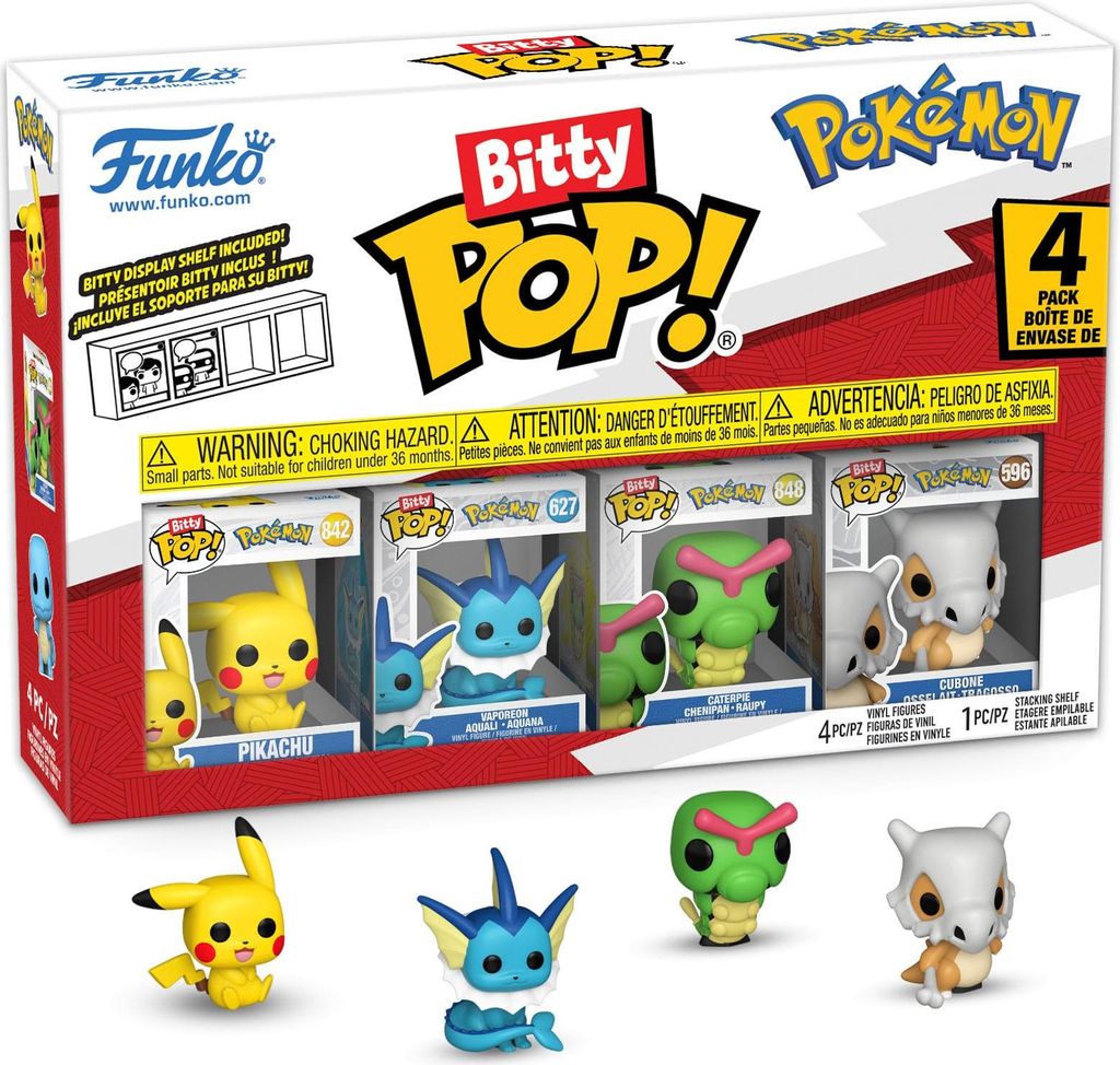Funko Pop! Pokémon Bitty 4-Pack Series 1 2,5 cm Obrázek produktu 