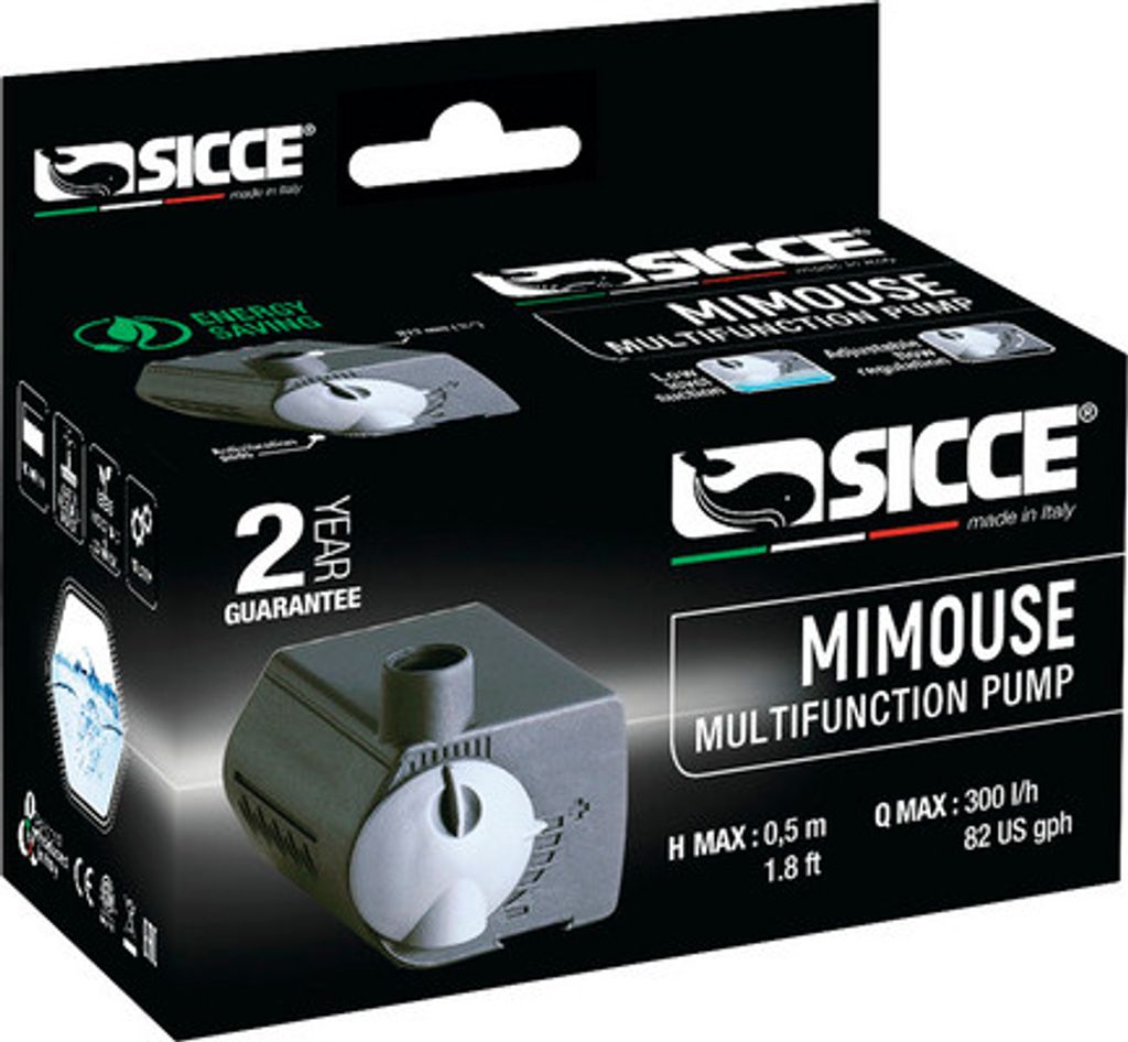 Akváriové čerpadlo Sicce MiMouse 300 l/h Obrázok produktu 