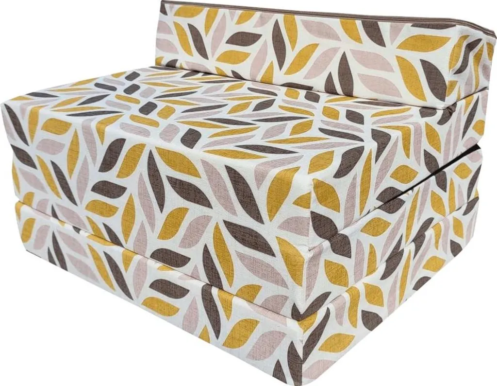 Fauteuil lit pliant 200x70x10 cm - Chauffeuse convertible confortable