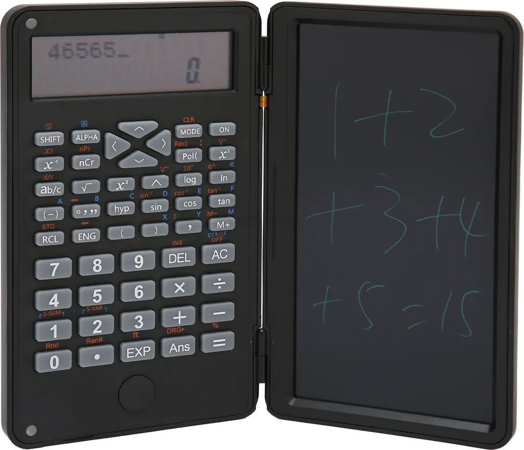 Calcolatrice Scientifica con Blocco Note LCD 10 Cifre - Ufficio e Scuola