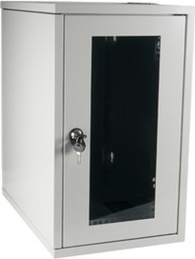 EFB Elektronik 19" 5HE 10" 10HE Wandgehäuse vertikal RAL7035 - Wandgehäuse
