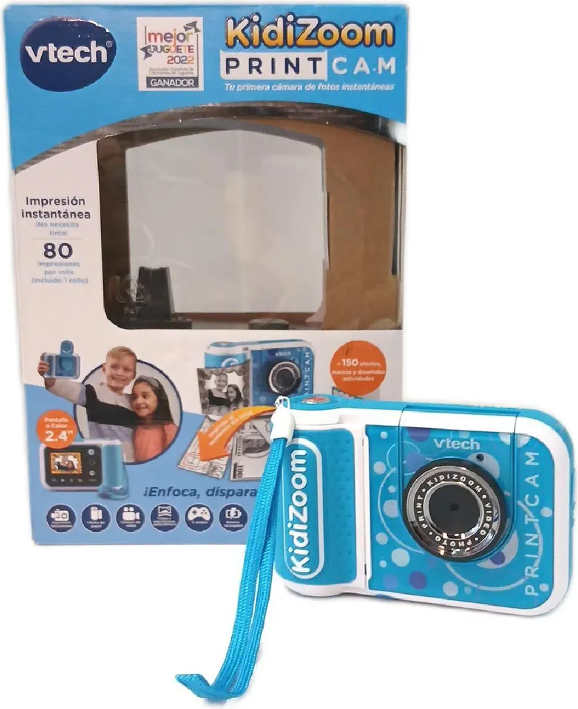 Appareil photo instantané pour enfant Kidizoom Print CAM VTech Bleu