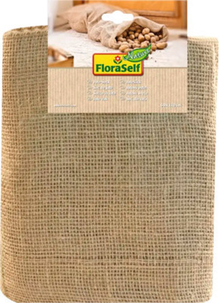 Jute-Schutzsack FloraSelf 60x110 cm 295 g natur