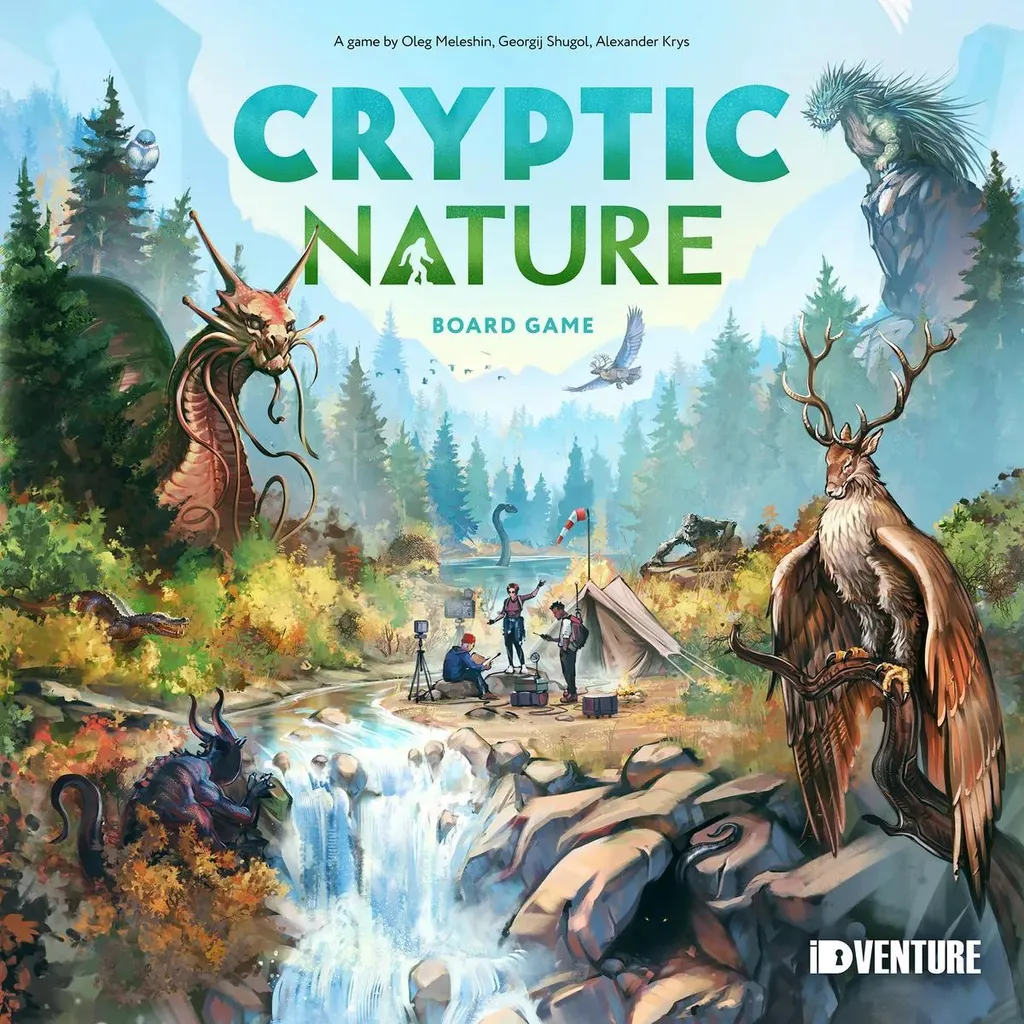 Nature Cryptique Jeu de plateau de découverte de cryptides version EN