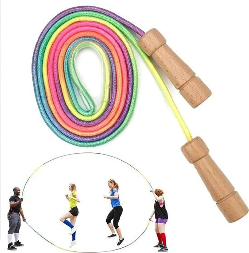 Corde à sauter de 25 m pour animation de récréation et kermesse