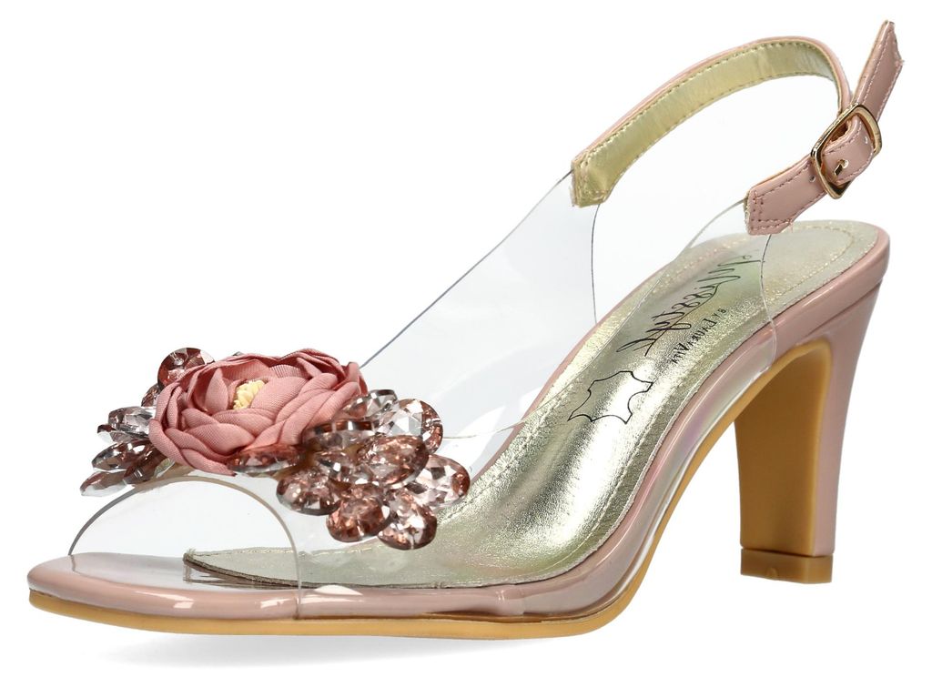 Misstyl by Laura Vita Damen Sandalette Blüte Slingback Produktbild 