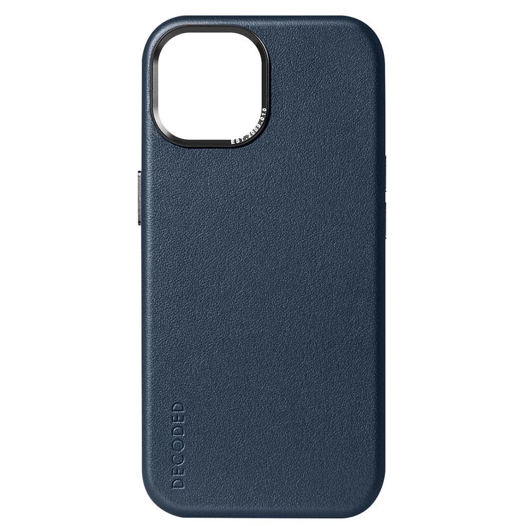 Decoded Case Tasche mit Magsafe für Iphone15 Marineblau