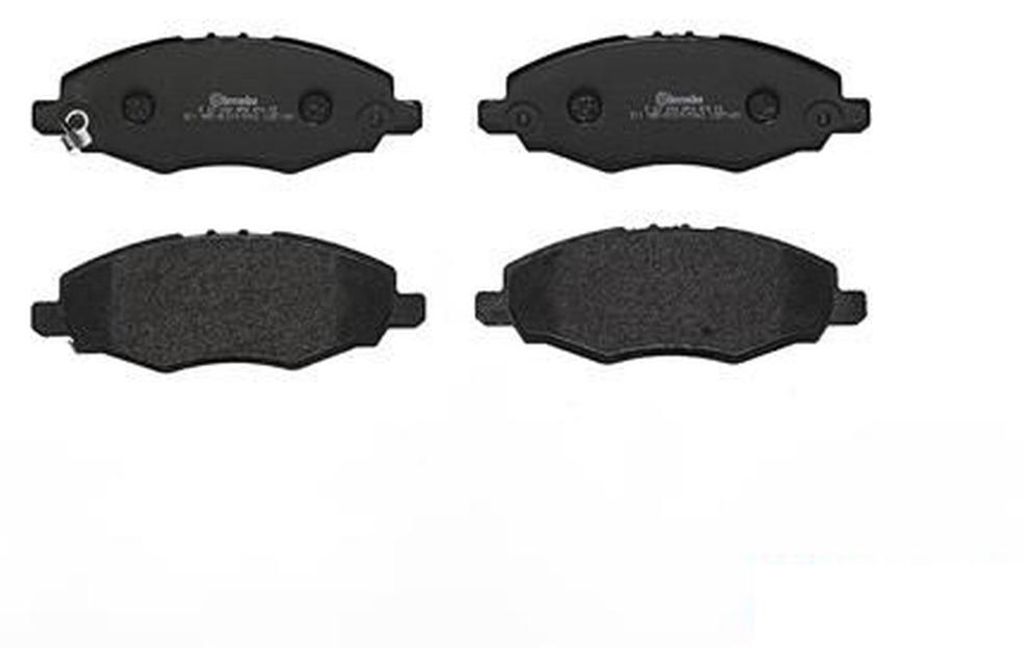 Bremsbelagsatz Scheibenbremse 16 mm BREMBO passend für TOYOTA HILUX