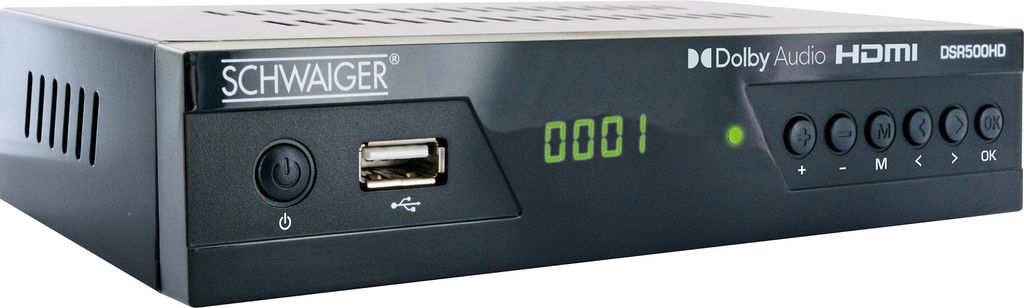 Schwaiger Satellitenreceiver DVB-S2 HD Produktbild 