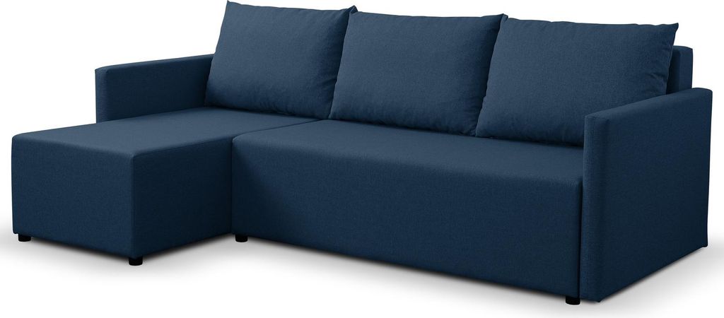 Ecksofa Solid aus dem Stoff FARO vereint Stil und Komfort in einem. Mit Schlaffunktion, Bettkasten und wählbarer Seite – praktisch und elegant f...