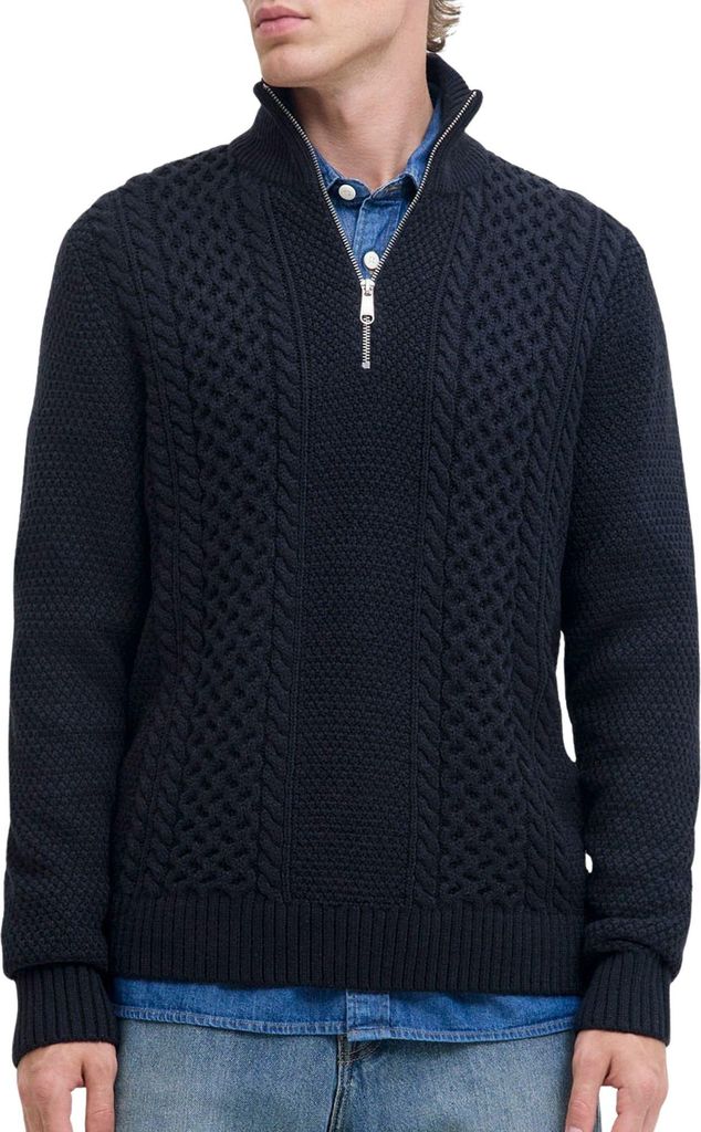 Jack & Jones Paul Knit Half Zip Pullover Herren
