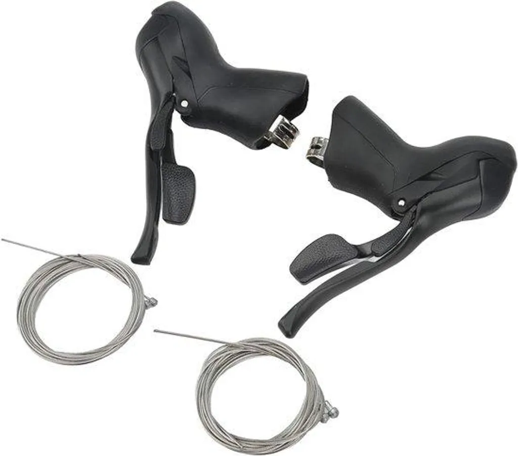 Dérailleur avant double pour vélo de course kit 7/8/9 vitesses noir