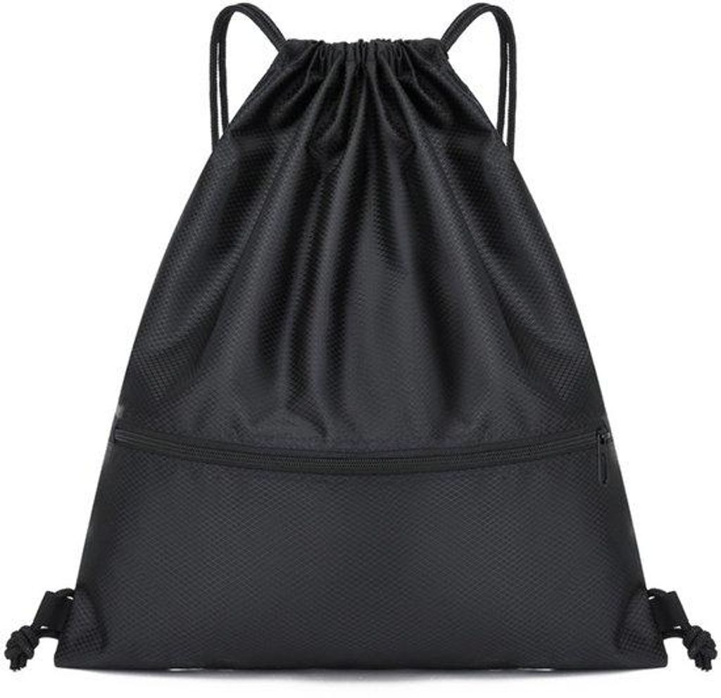 Sporttas für Männer und Frauen, verstelbar, binnenzak, Reise- und Sporttasche, 49*42*1cm, Schwarz