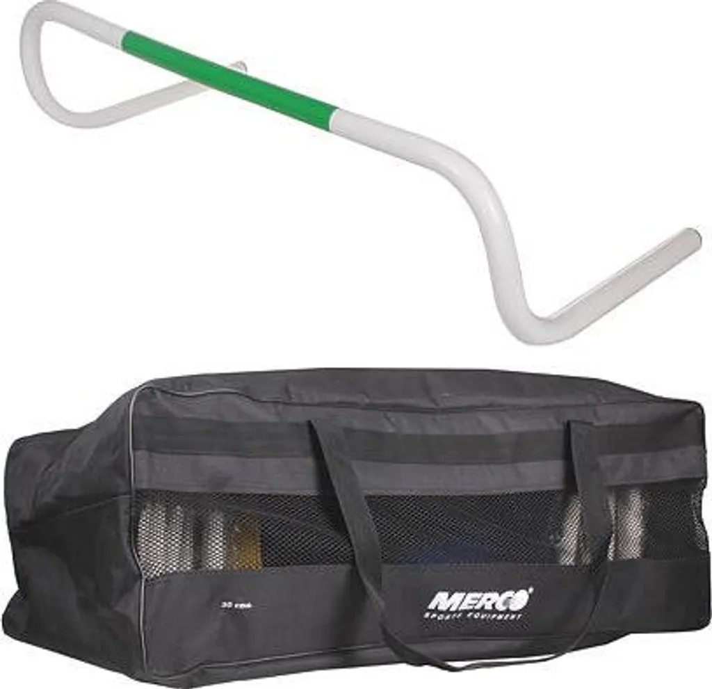 Obstacles de Sport à Retour Automatique 30 cm, Pack de 6 avec Housse