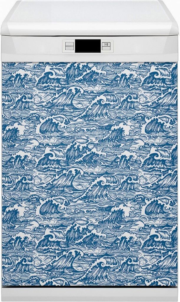 Dekorative Magnetmatte Küche Geschirrspüle 45x80 cm Magnet für Spülmaschine - Sturm