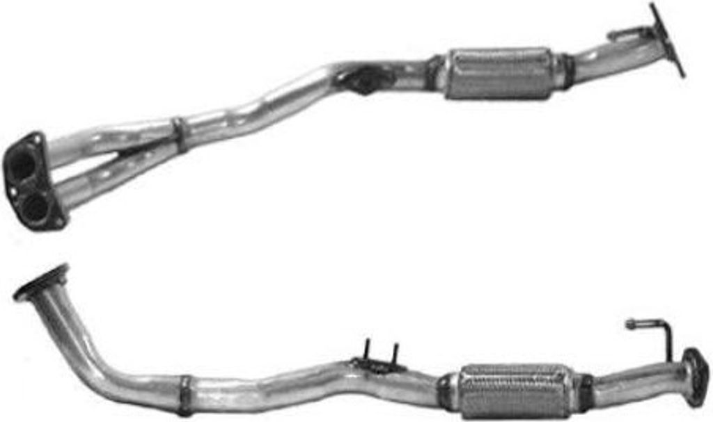 VEGAZ Abgasrohr Auspuffrohr für TOYOTA CELICA Coupe (AT18, ST18) Vorne TR-180