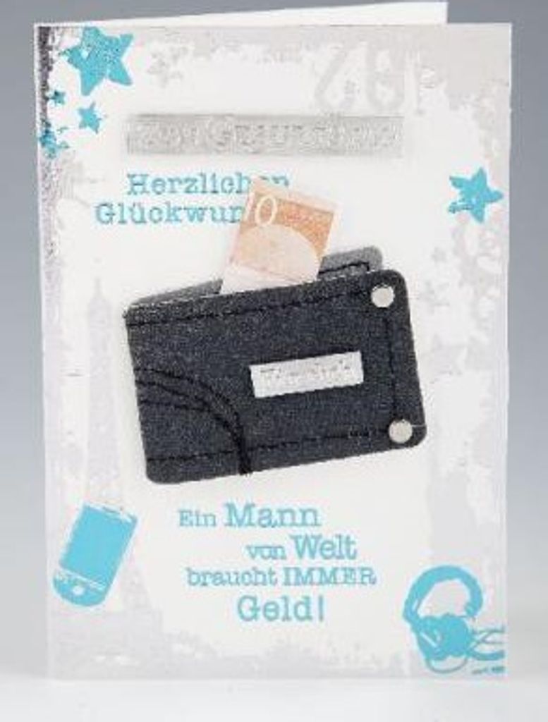Depesche Klappkarten Elegance Sortierung : Ein Mann von Welt braucht immer Geld Klappkarten Elegance Sortierung Neu: Ein Mann von Welt braucht imme...