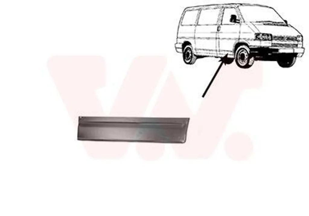 Remplacer porte avant droite abîmée : Modèle VAN Wezel 5874172