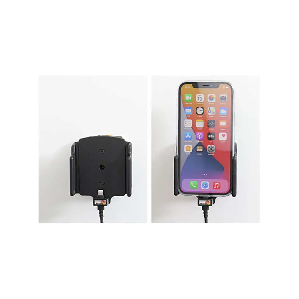 Brodit 721239 Supporto Attivo iPhone 14 Pro | Ricarica USB-A Rapida - 5