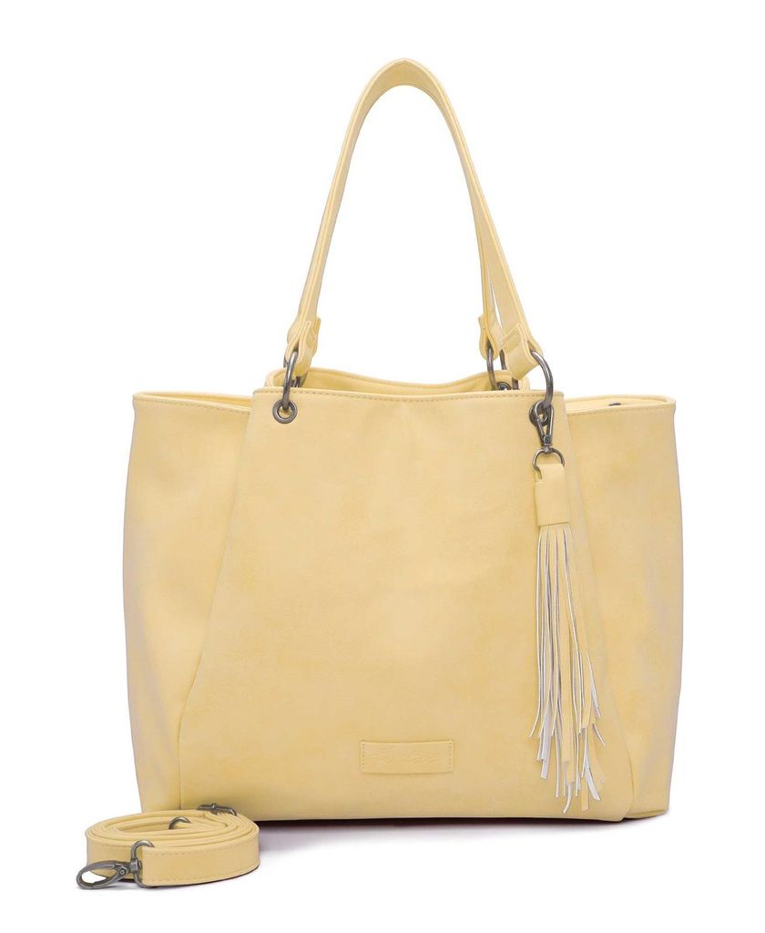 Fritzi aus Preußen Umhängetasche Schultertasche Vintage Fritzi42 Shopper Fizz gelb