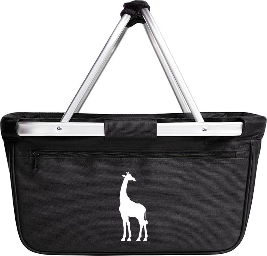 Huuraa Einkaufskorb Giraffe Silhouette 20 Liter Black Produktbild 