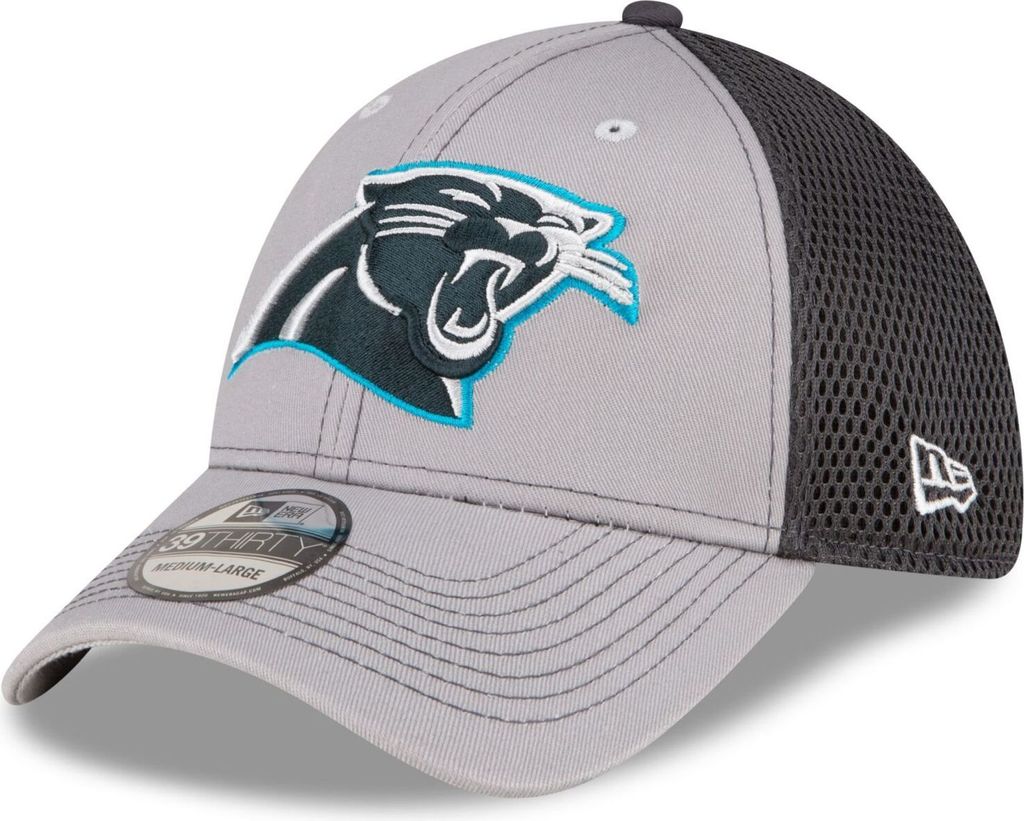 New Era 39Thirty Stretch Mesh Cap - Carolina Panthers - M/L