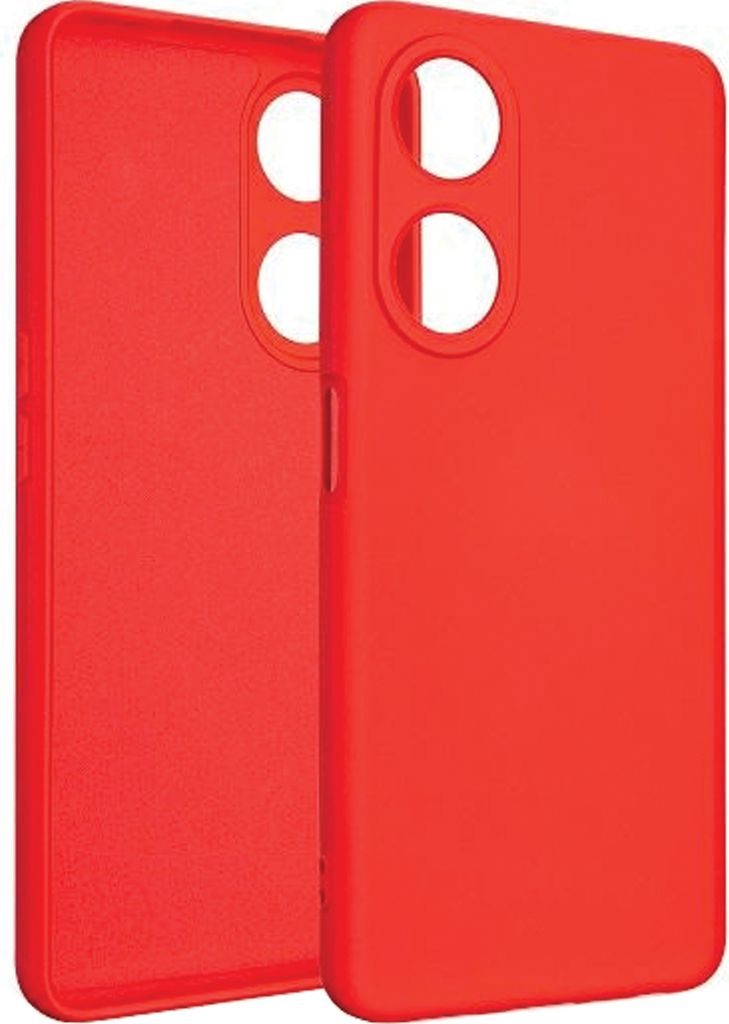 Beline Silikonhülle Oppo A98 Rot/Rot