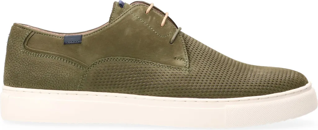 Australien Morris Vert en Cuir Nubuck Souple et Semelle Confortable