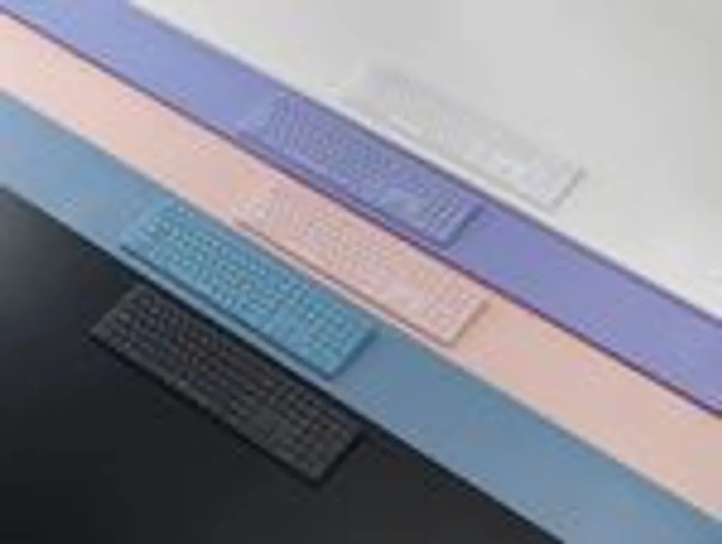 Clavier Sans Fil Rapoo E9800M Bluetooth pour Bureau et Tablette Bleu - 6