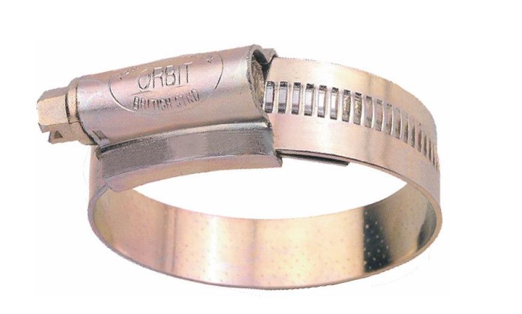 Hi-Grip Schlauchschelle 25 - 35 mm aus hochwertigem Stahl verzinkt