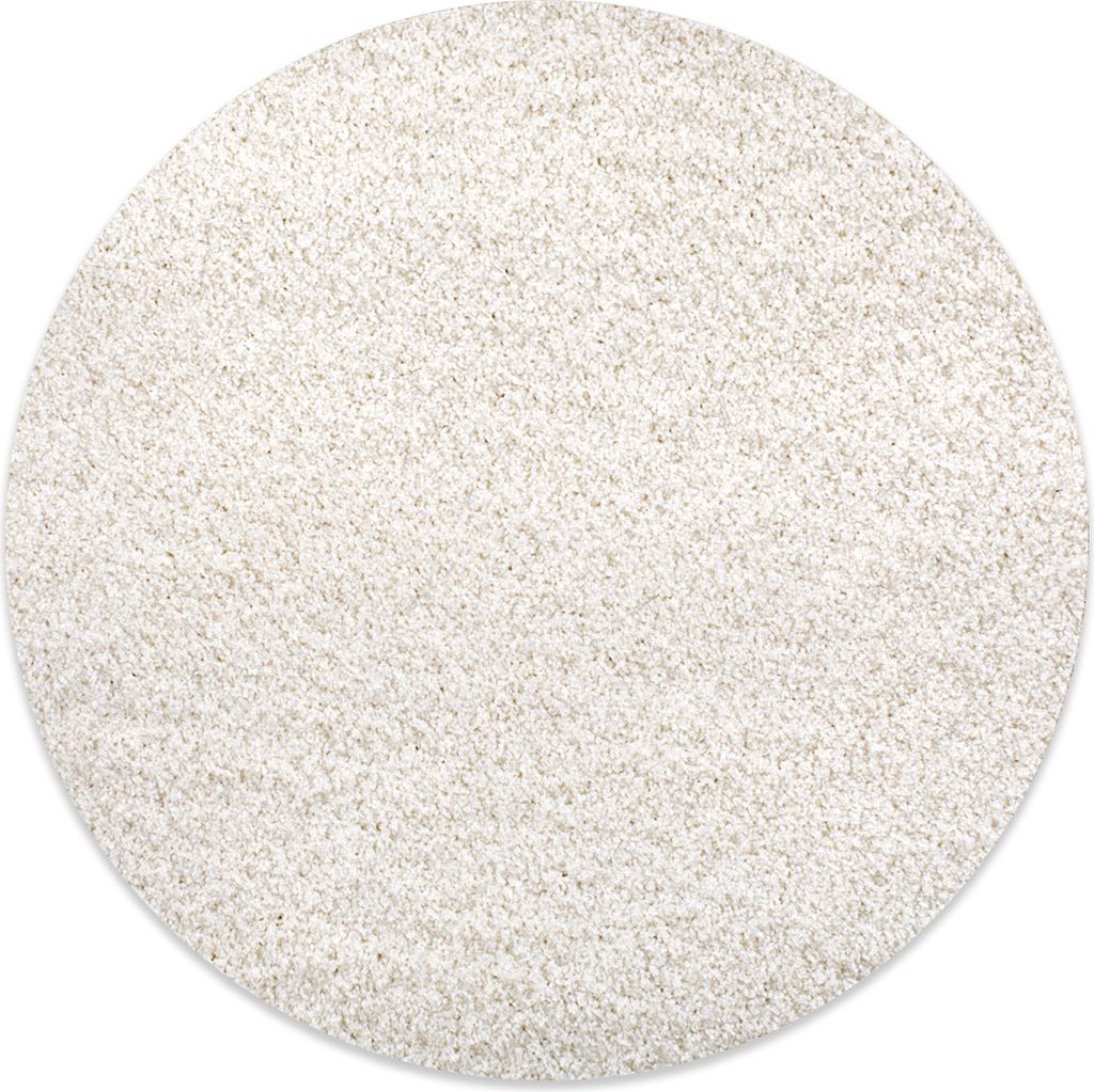 Waschbarer Teppich EASE rund, Weiß, Ø 120 cm