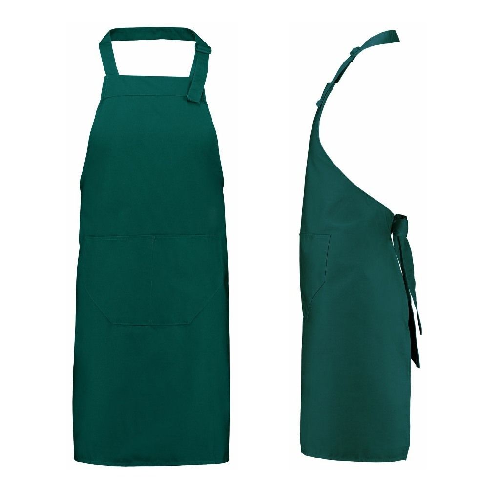 Grembiule da cucina Benza - Verde scuro - 75 x 85 cm Immagine del prodotto 