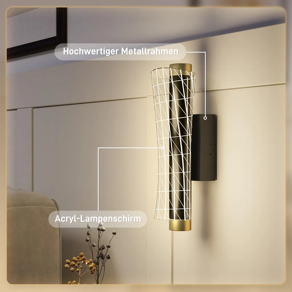Éclairage mural d'ambiance LED réglable pour déco intérieure cosy - 6