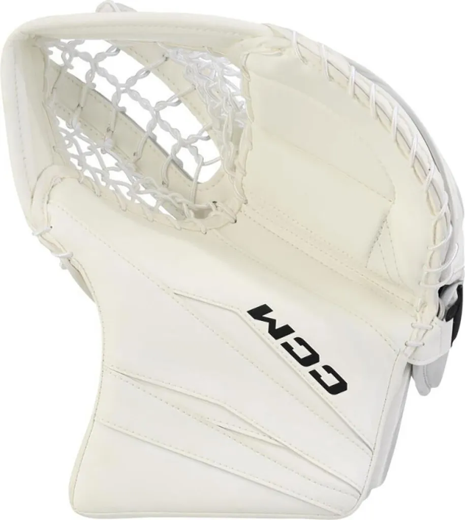 Bloqueur de hockey sur glace CCM Axis XF Blanc Regular Senior