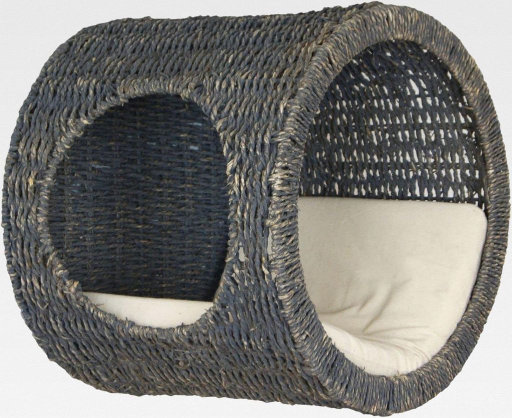Katzen-Wandhöhle Marina Kletterhöhle Seegras schwarz 30cm x 28cm x 32cm