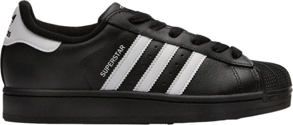 adidas Originals Superstar II - Damen Sneakers Schuhe Schwarz-Weiß JH9977 , EU 36 2/3 UK 4