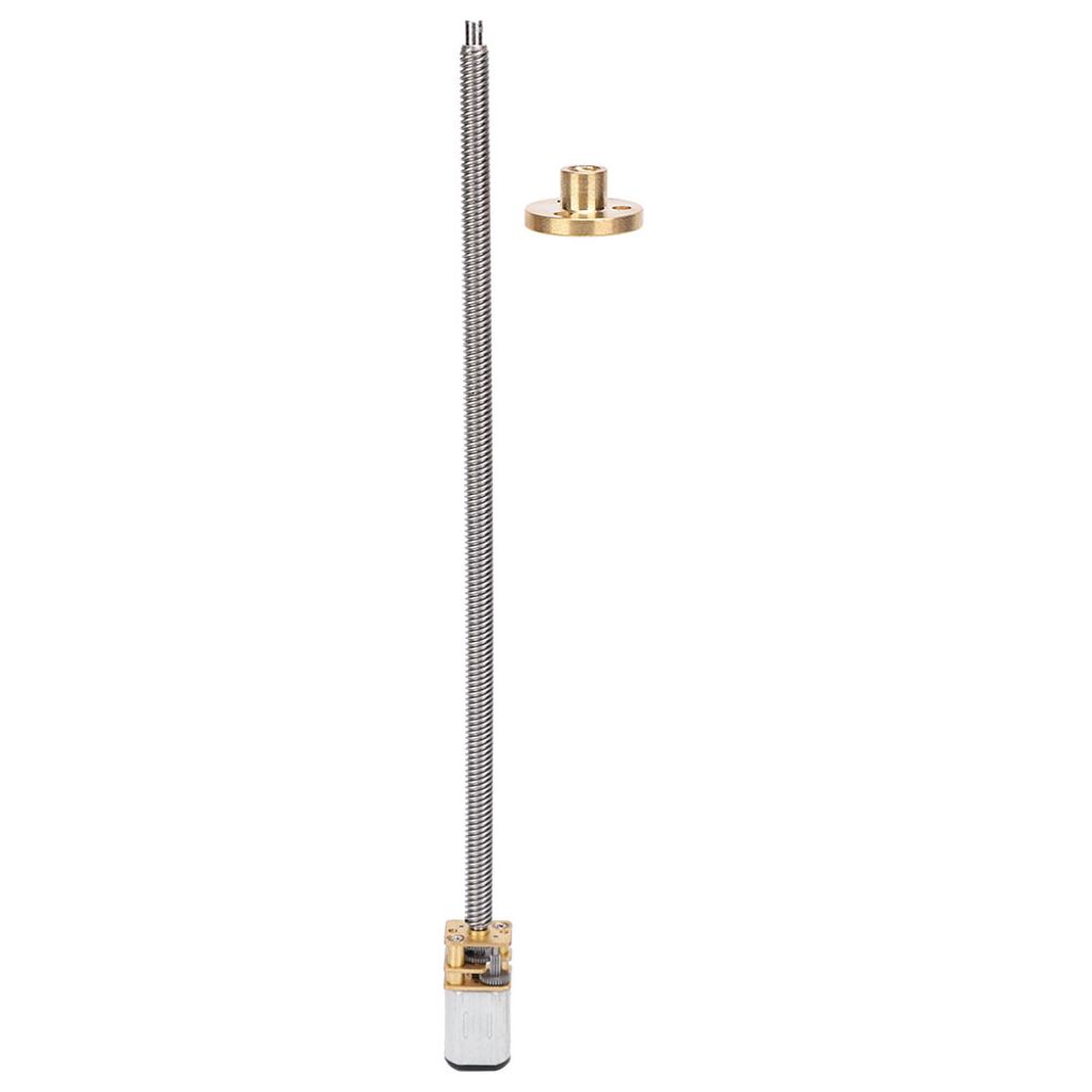 Getriebe-Gewindereduziermotor mit langer Ausgangswelle, Dauerstrom T5 x 160 mm, N20