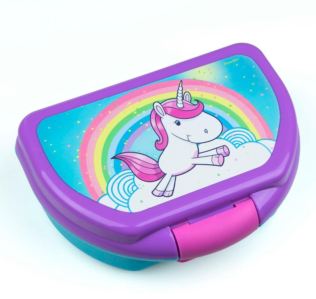 Einhorn Brotdose Kinder Lunchbox Sandwichbox Produktbild 