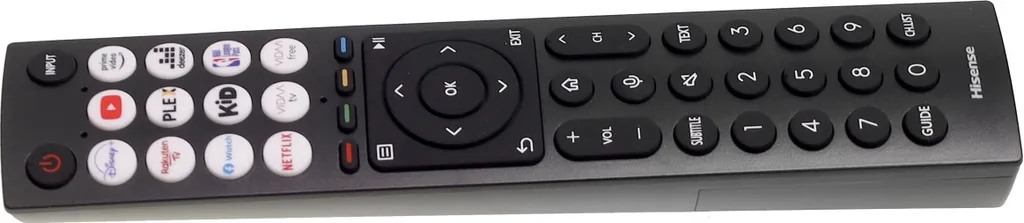 Piloter votre TV Hisense 55U8HQ et 65U8HQ avec la Télécommande 4K