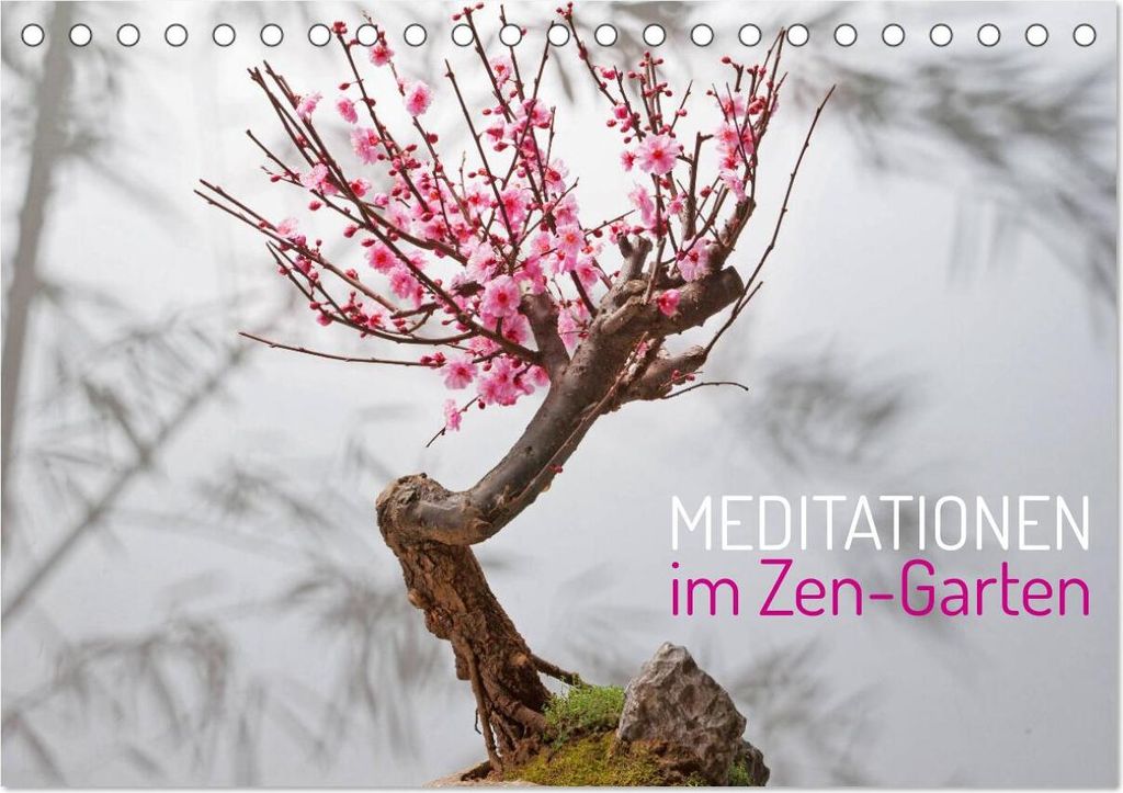 Meditationen im Zen-Garten (Tischkalender 2026 DIN A5 quer), CALVENDO Monatskalender
