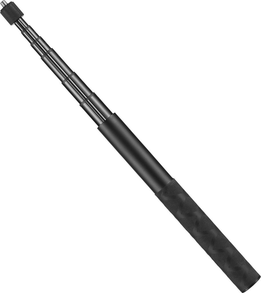 Ausziehbarer unsichtbarer Selfie Stick Aluminiumlegierung 1/4 Zoll Schraube 120 cm/47.2 in Max. Länge Ersatz für Insta360 X4/ X3/ ONE X2/ ONE X/ ...