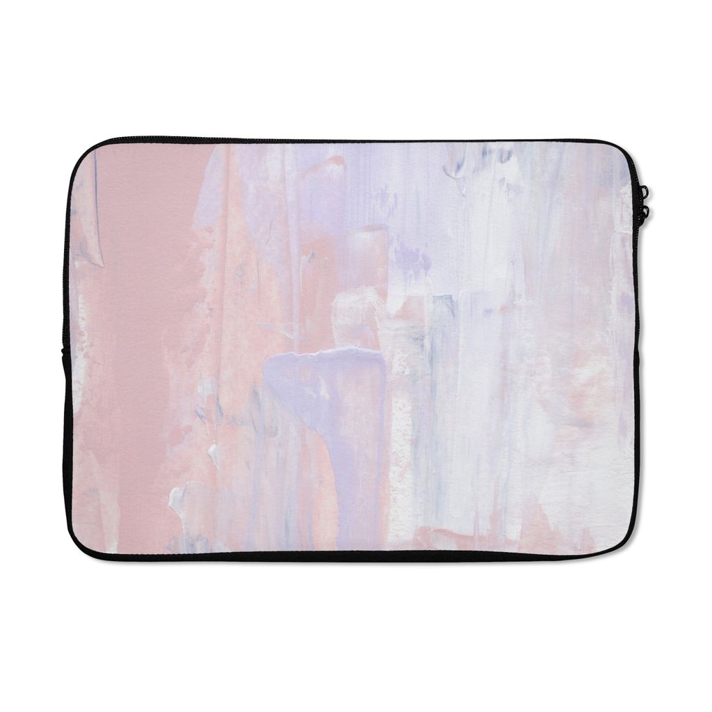 MuchoWow Laptop Hülle 14 ZollFarbe - Pastell - Gestaltung Laptoptasche - Laptoptasche - Stoßsicher - Schutzhaube